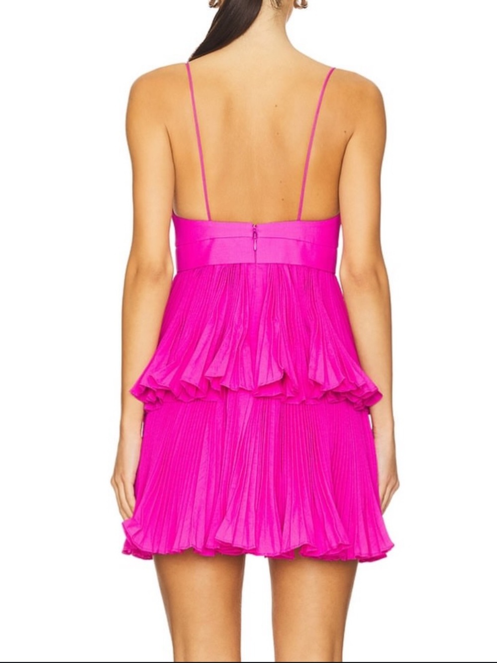 Acler Griffith Ruffled Mini Dress - Picture 2 of 5